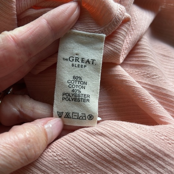 THE GREAT The Lace Slip Dress Rose Dust Deep Vneck Microdot Sz 1 US S NEW - Picture 9 of 12